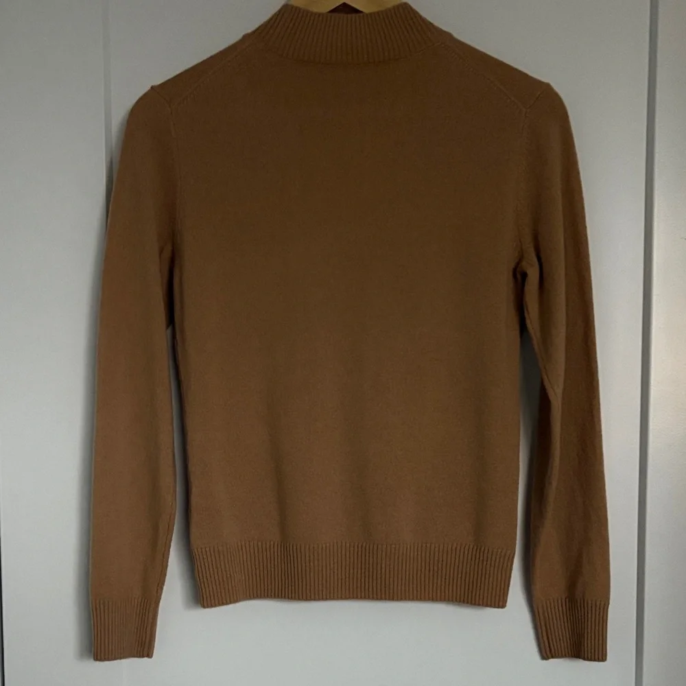 N PEAL Women’s Brown Long Sleeve 100% Cashmere Sweater, Fits XS/S - Picture 3 of 6